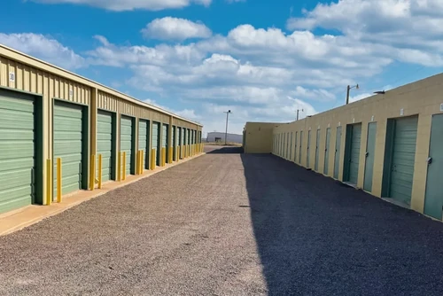 KO Storage of Midland - W Industrial Ave storage facility exterior view