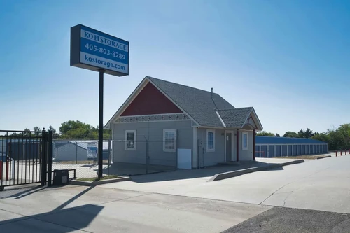 KO Storage of Harrah - Oklahoma St storage facility exterior view