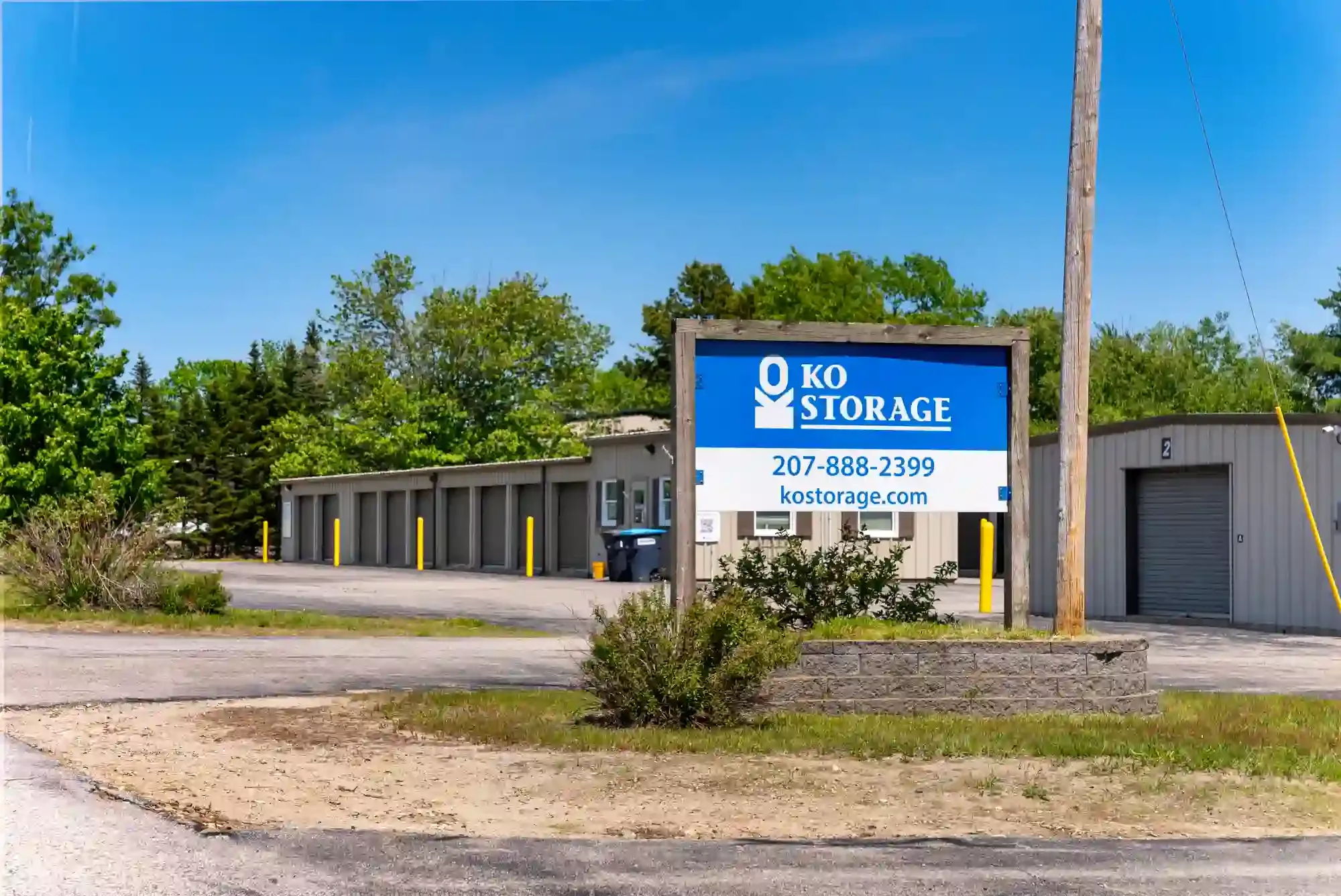 KO Storage facility sign