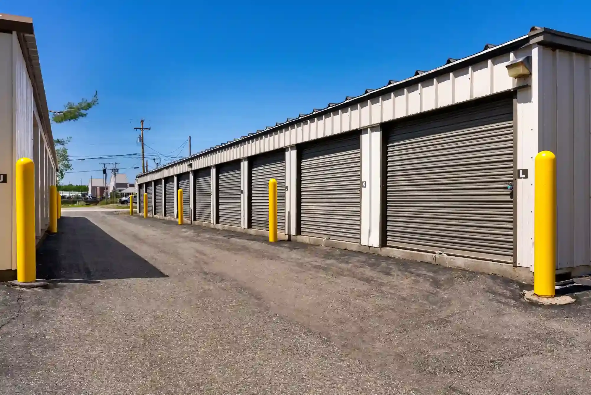 Drive up storage units