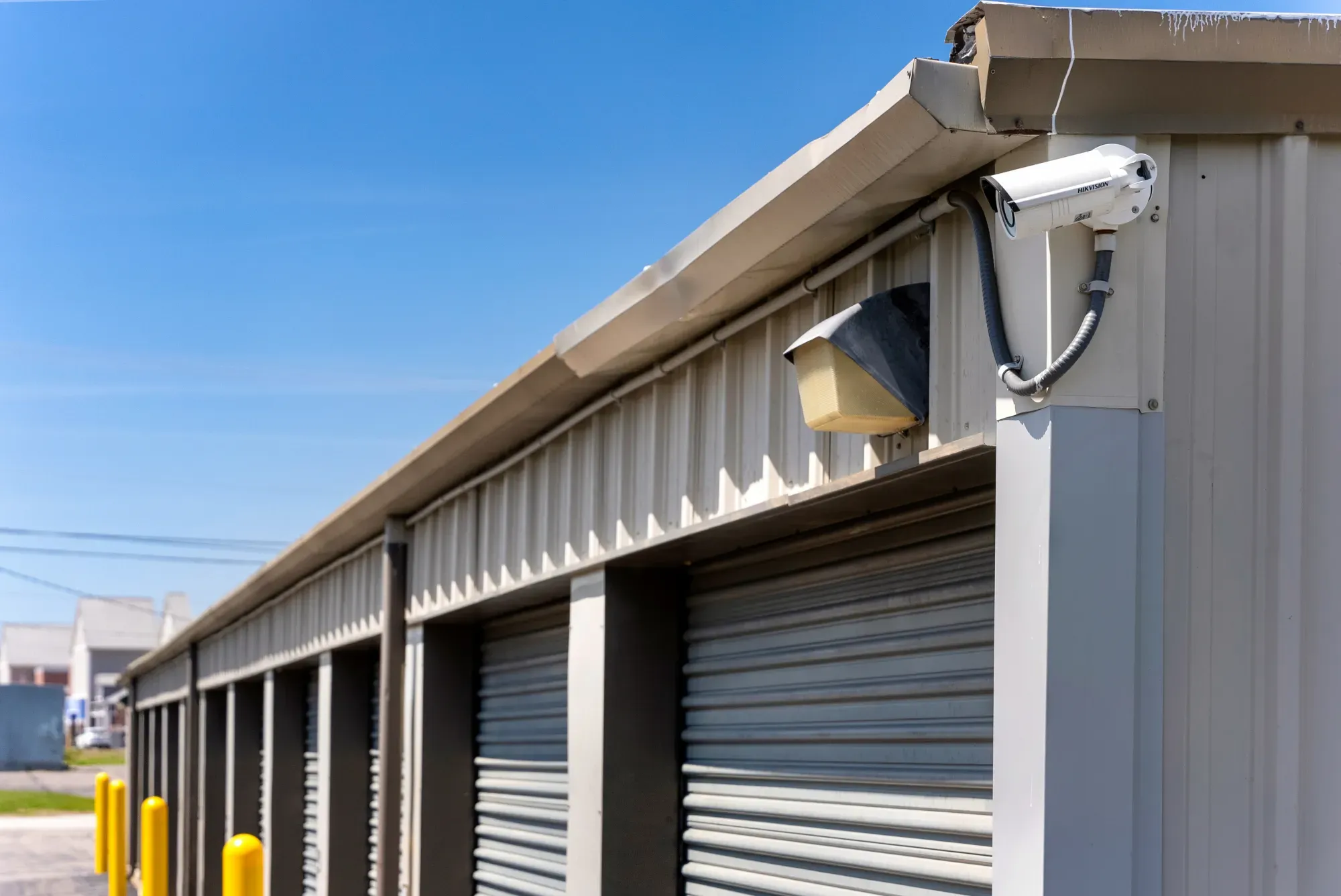 Security camera for facility
