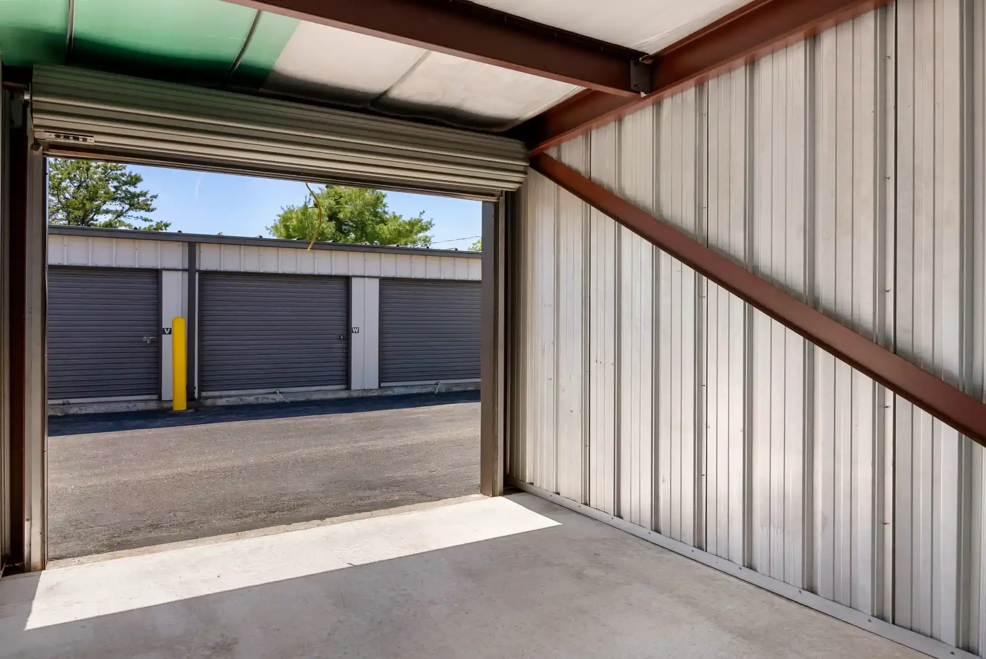 Drive up storage units