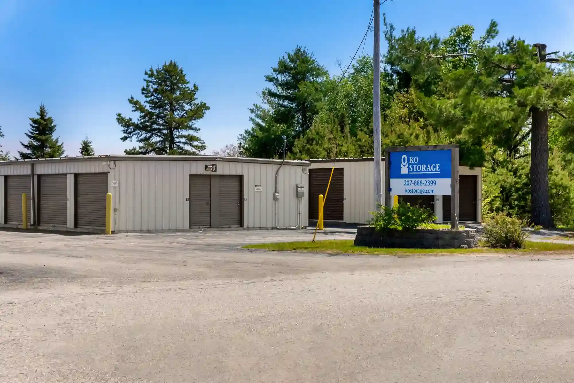 Entrance to facility