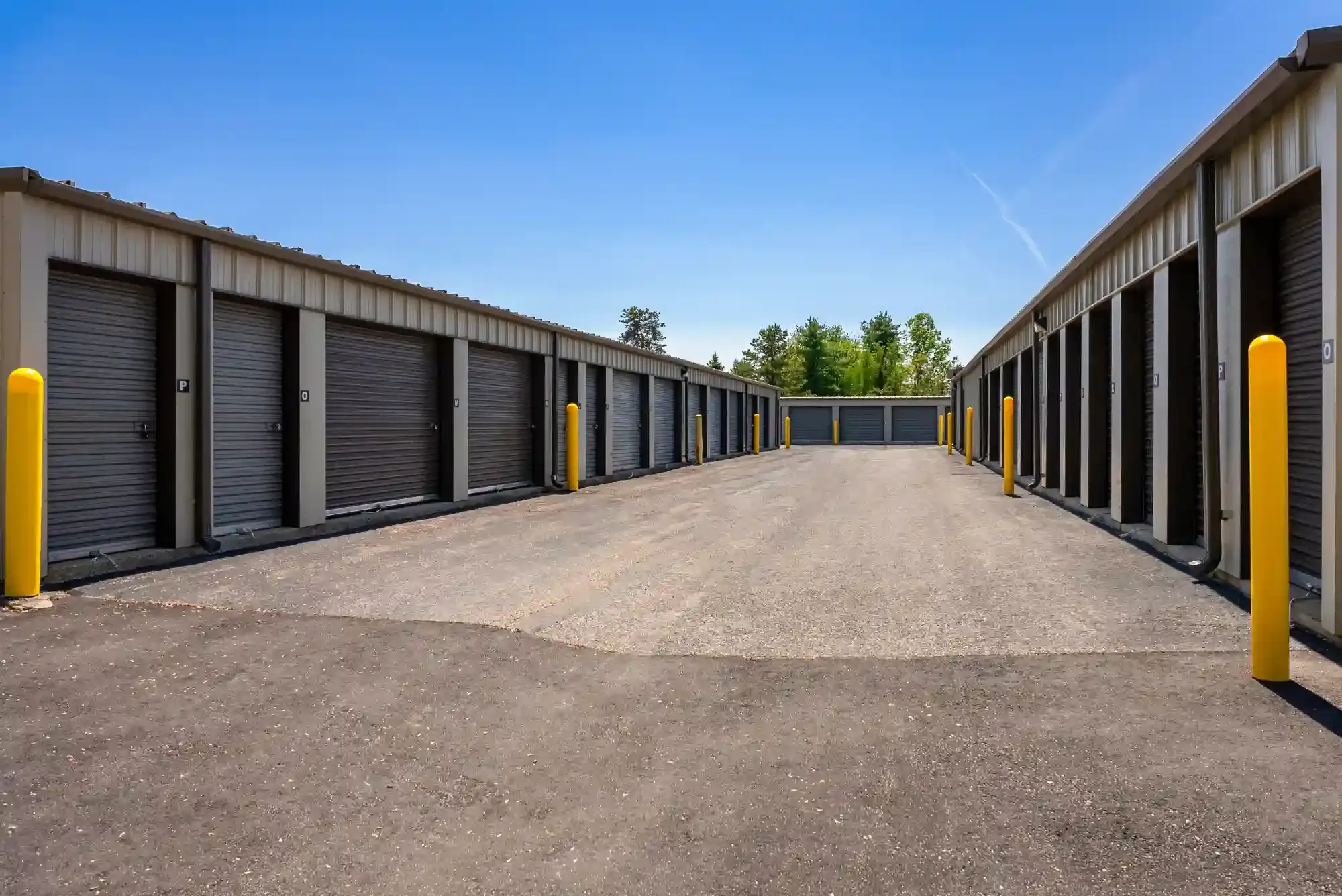 Drive up storage units