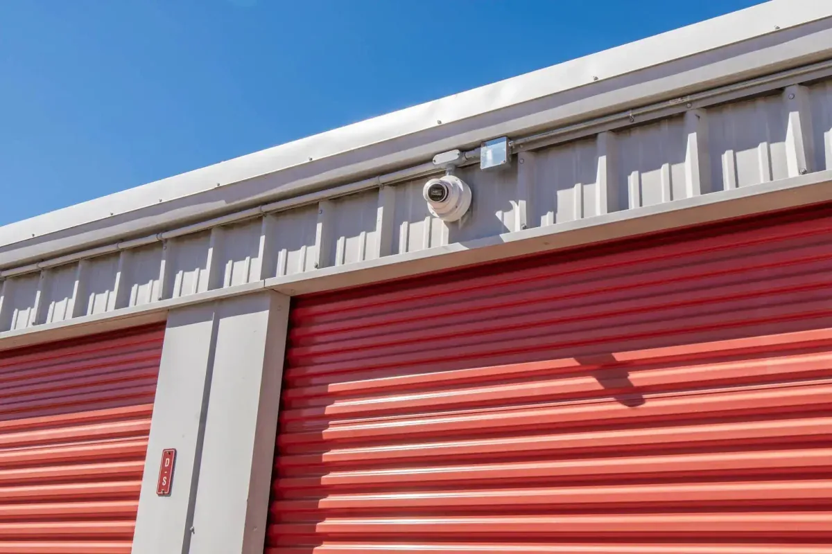 Security camera for facility