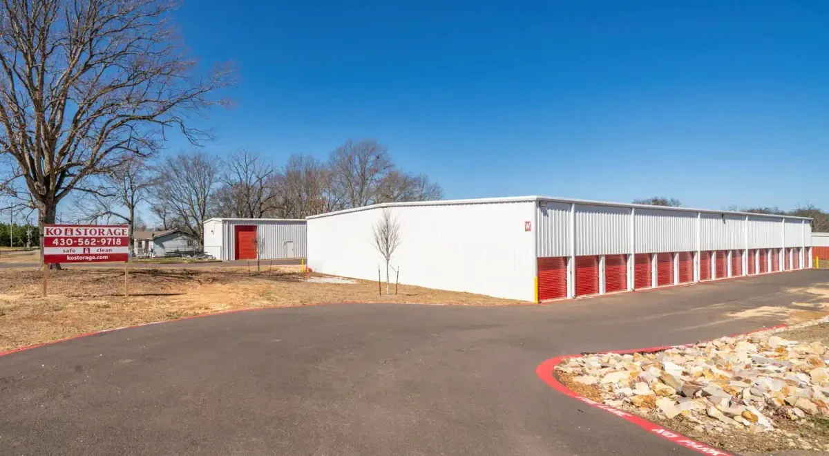 Drive up storage units