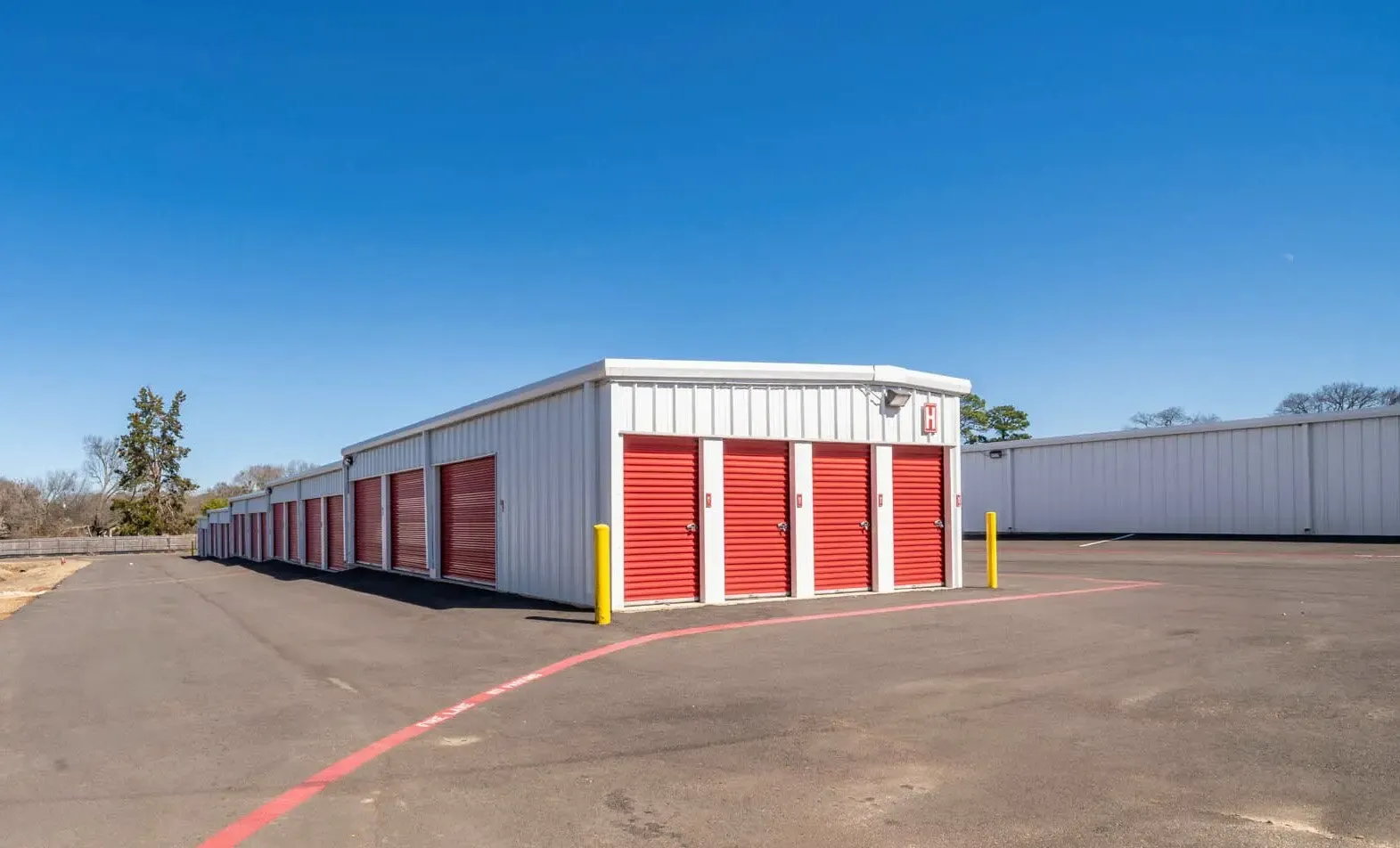 Drive up storage units