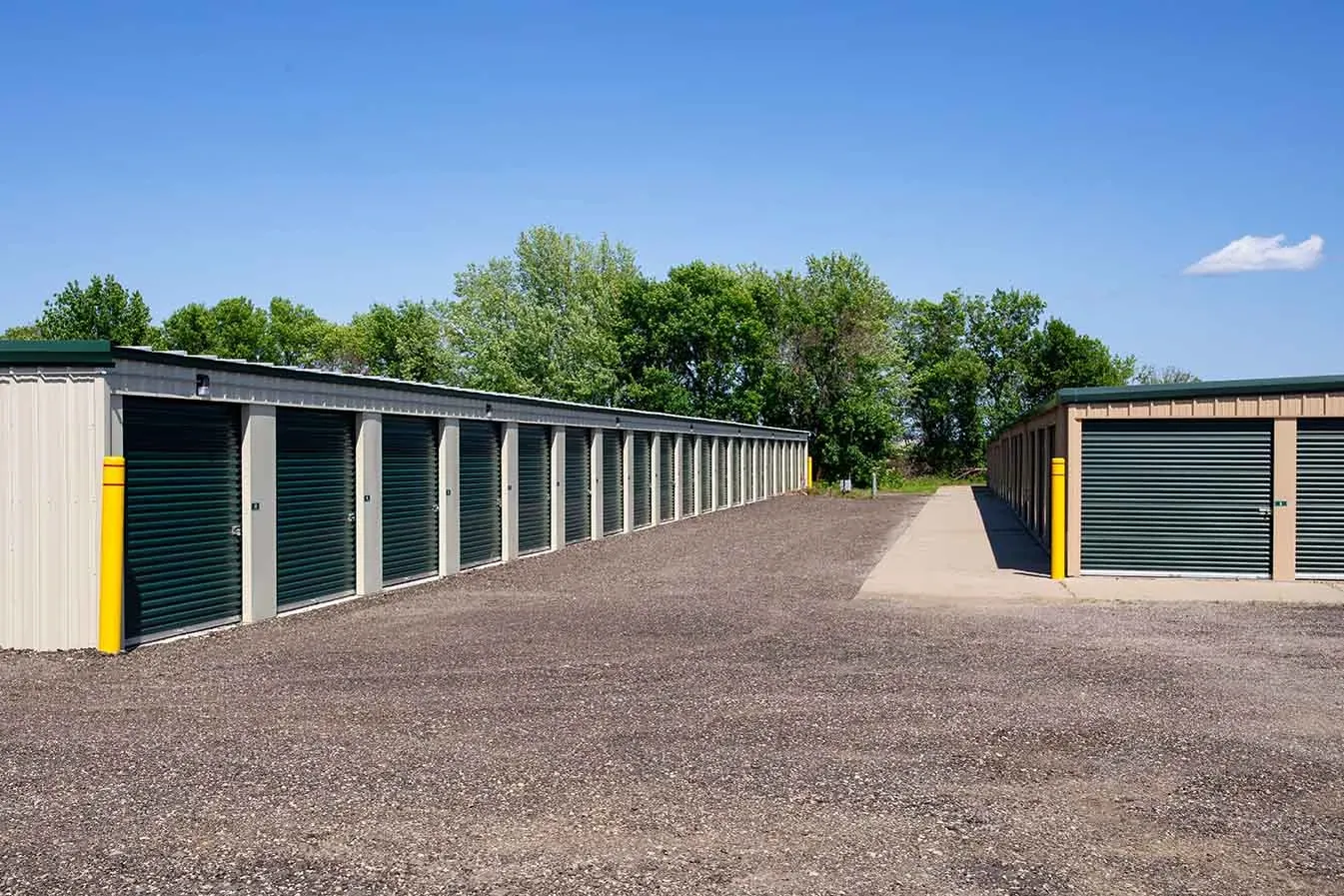 Drive up storage units