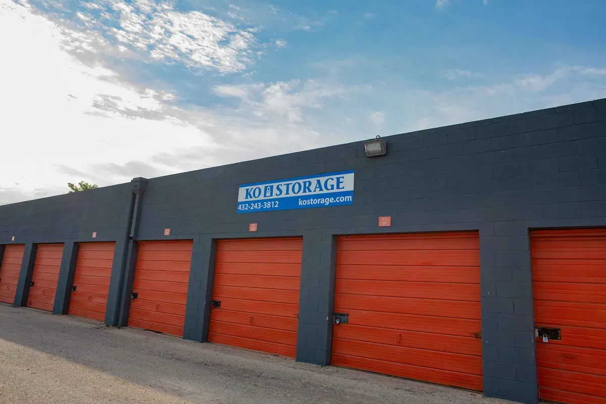 Drive up storage units