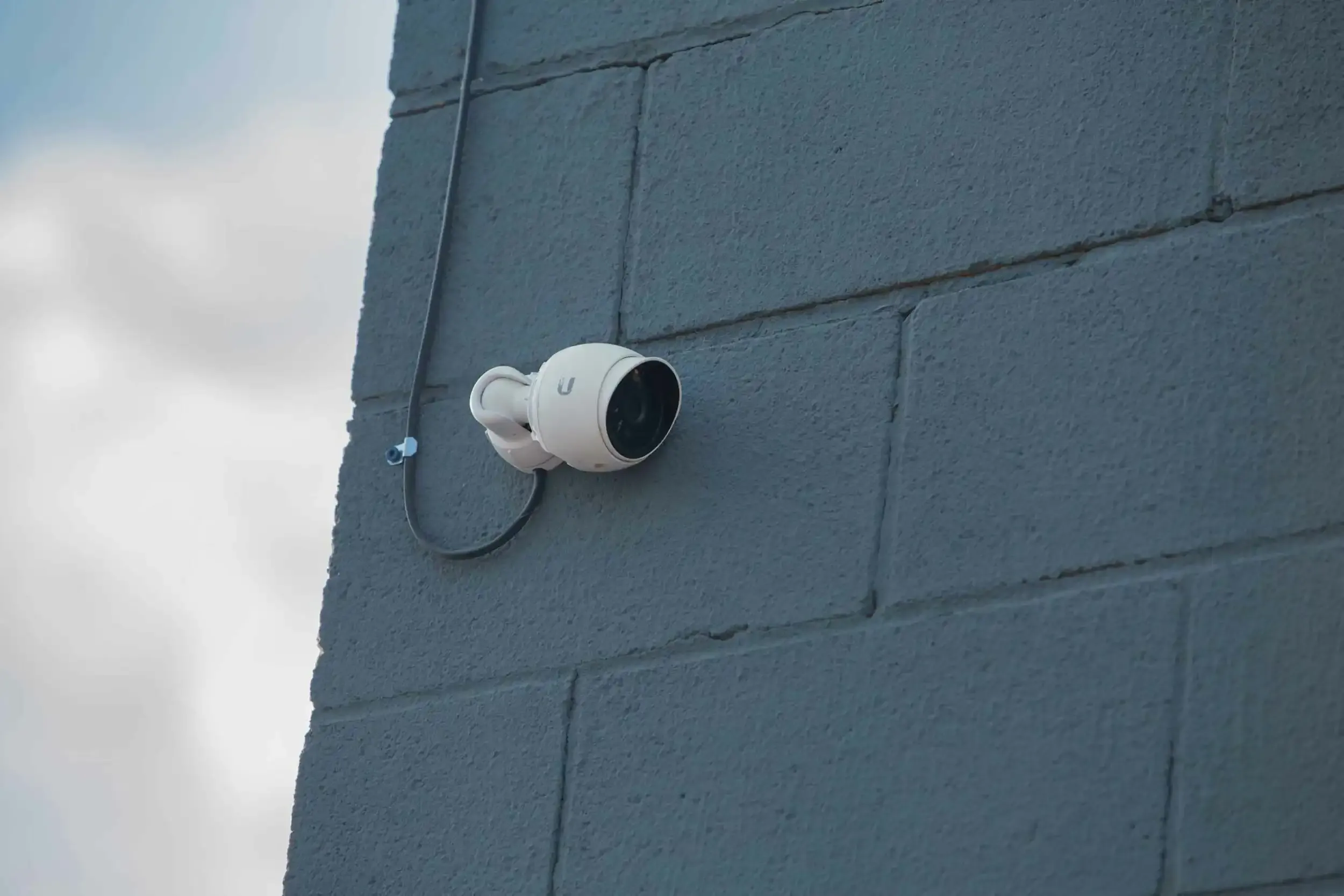 Security camera for facility
