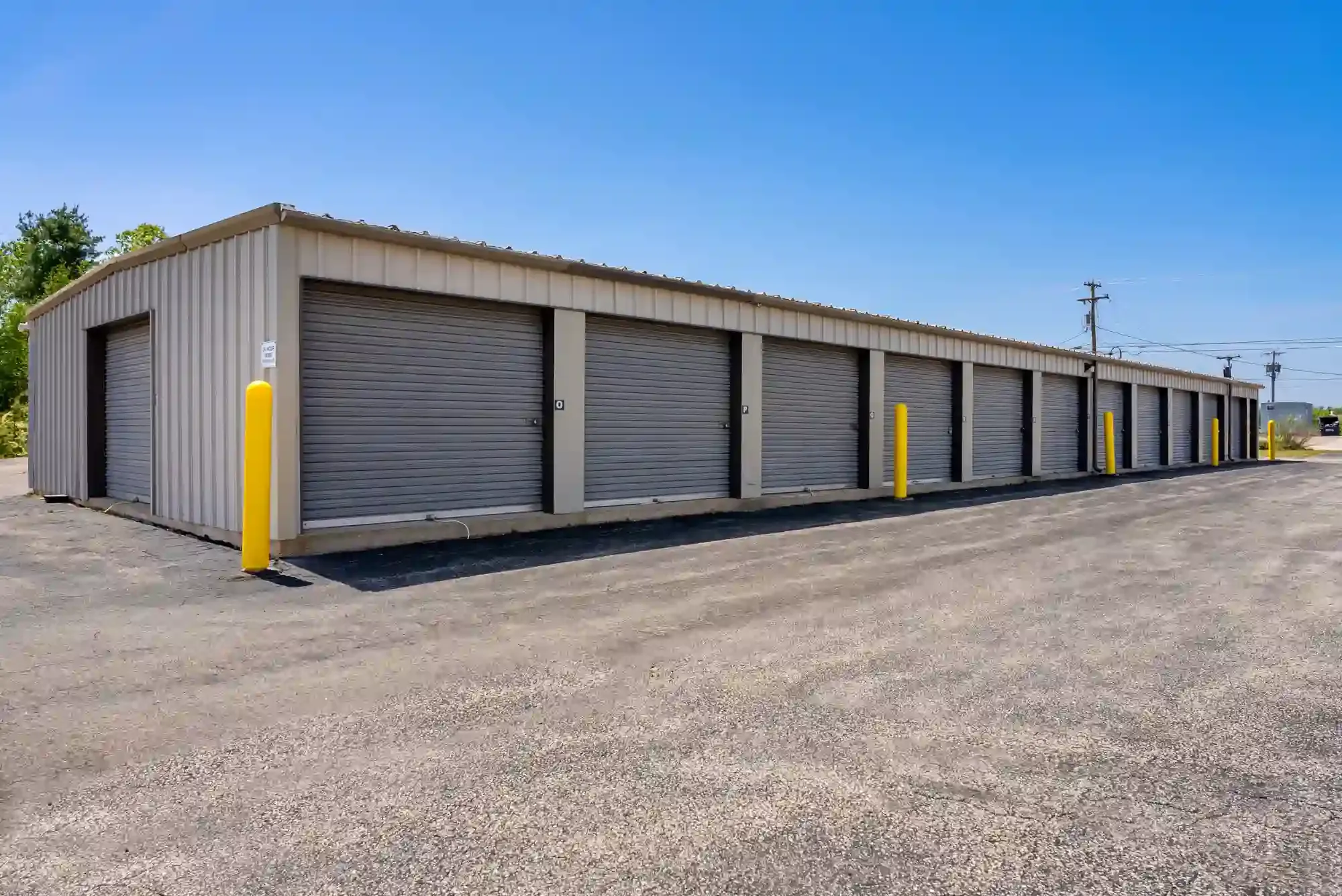 Drive up storage units