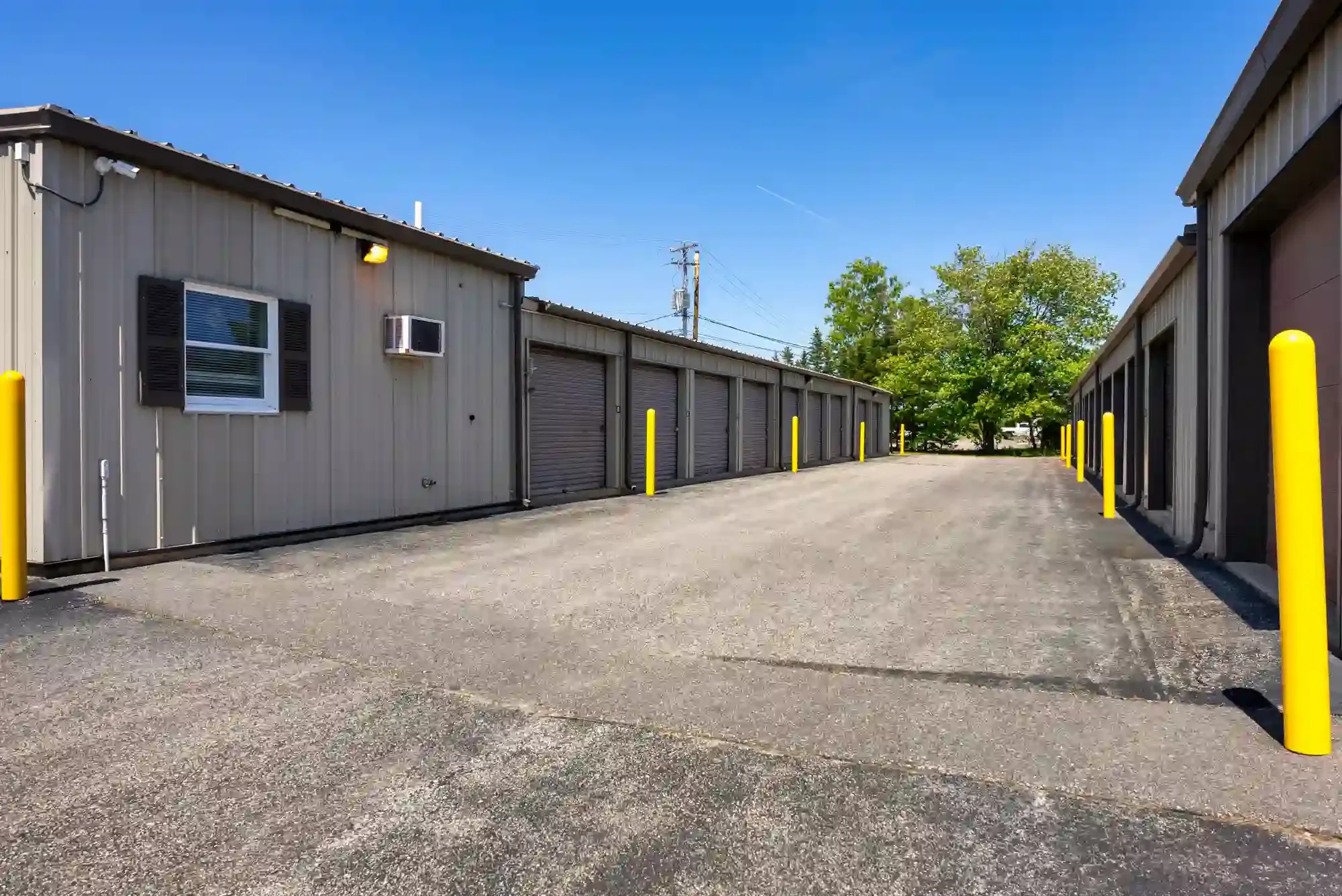 Drive up storage units