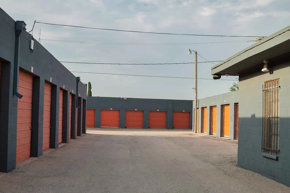 Drive up storage units