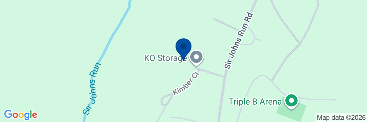 Map showing facility locations