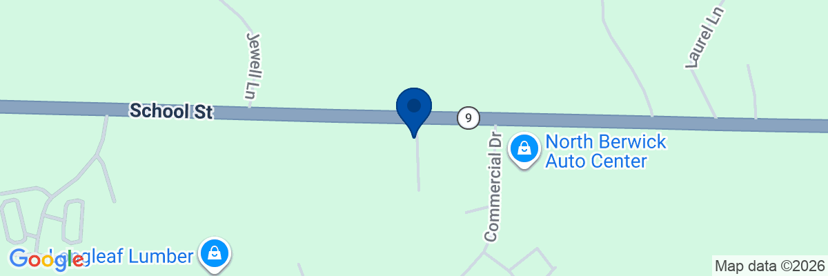 Map showing facility locations