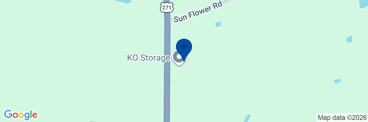 Map showing facility locations