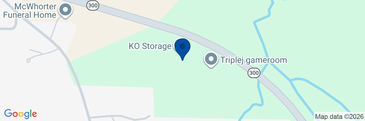 Map showing facility locations