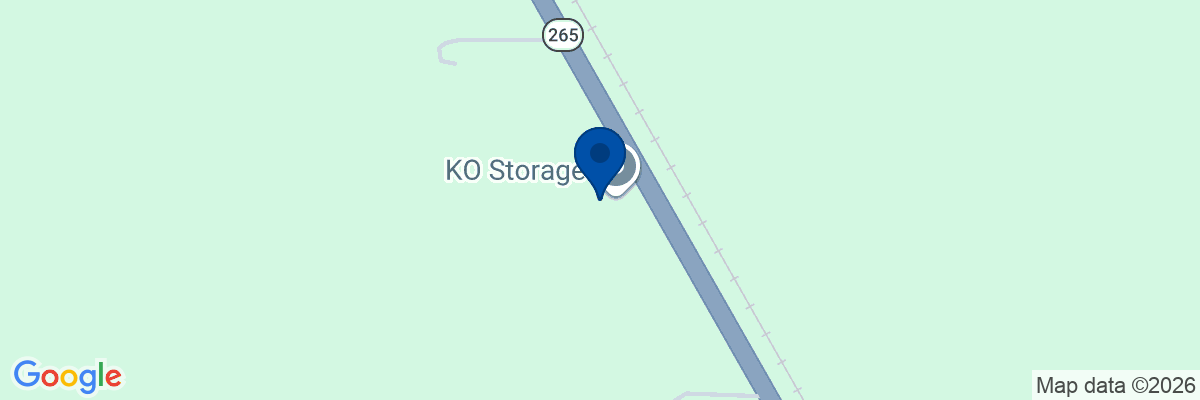 Map showing facility locations