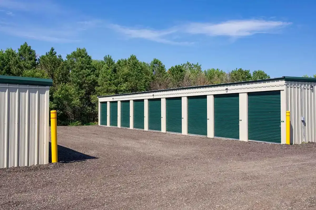 Drive up storage units