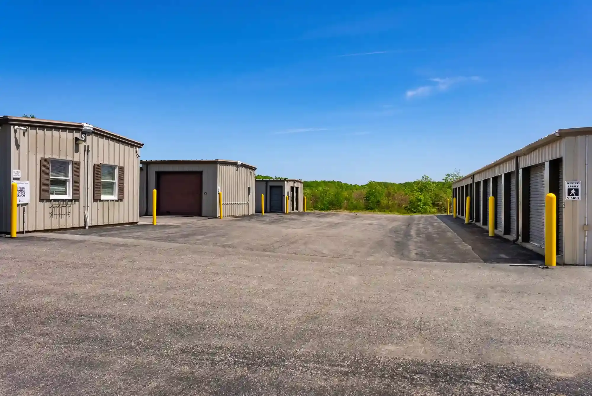 Drive up storage units