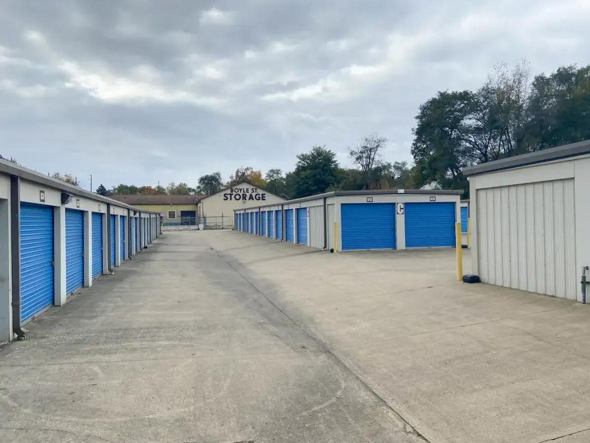 Drive up storage units