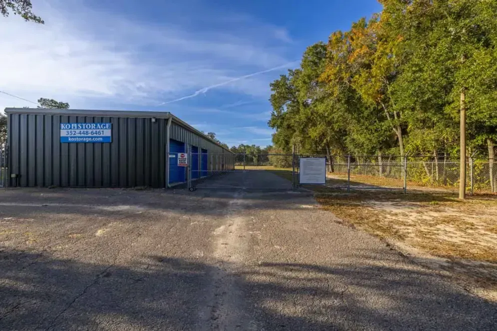 Gated storage facility