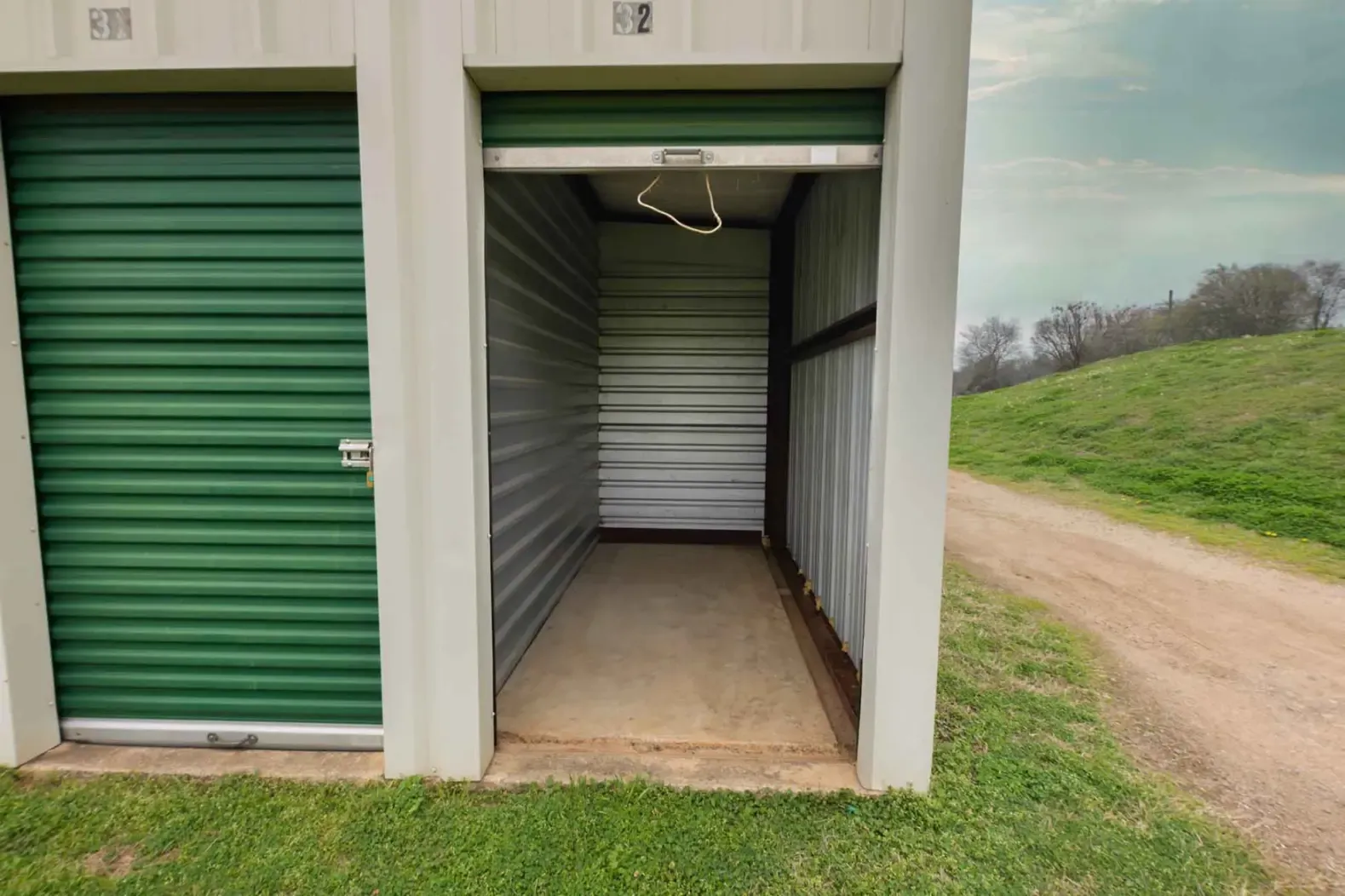 Drive up storage units