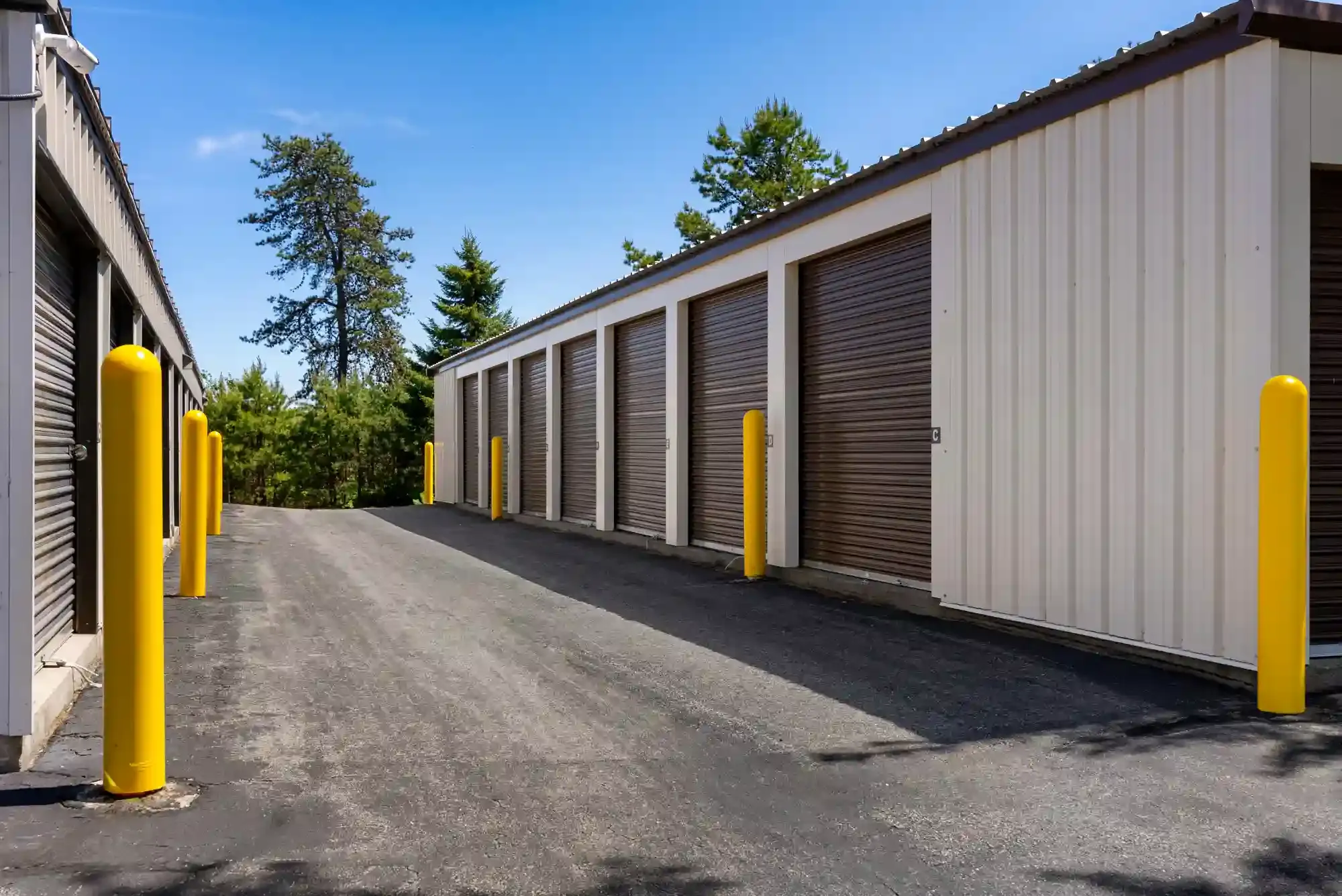 Drive up storage units