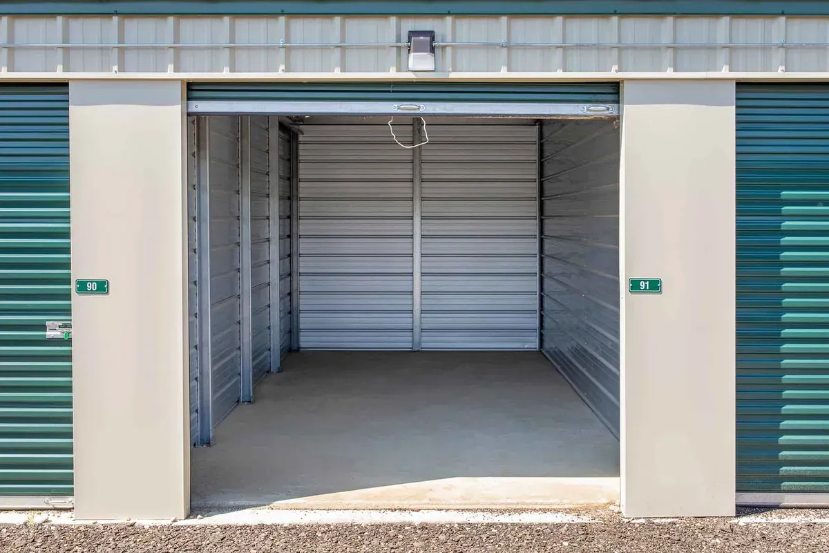 Drive up storage units