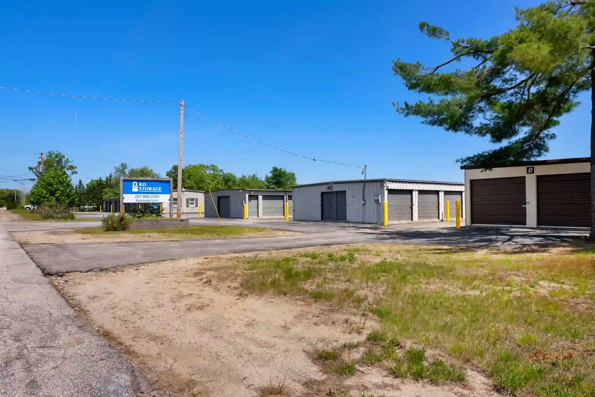 Entrance to facility