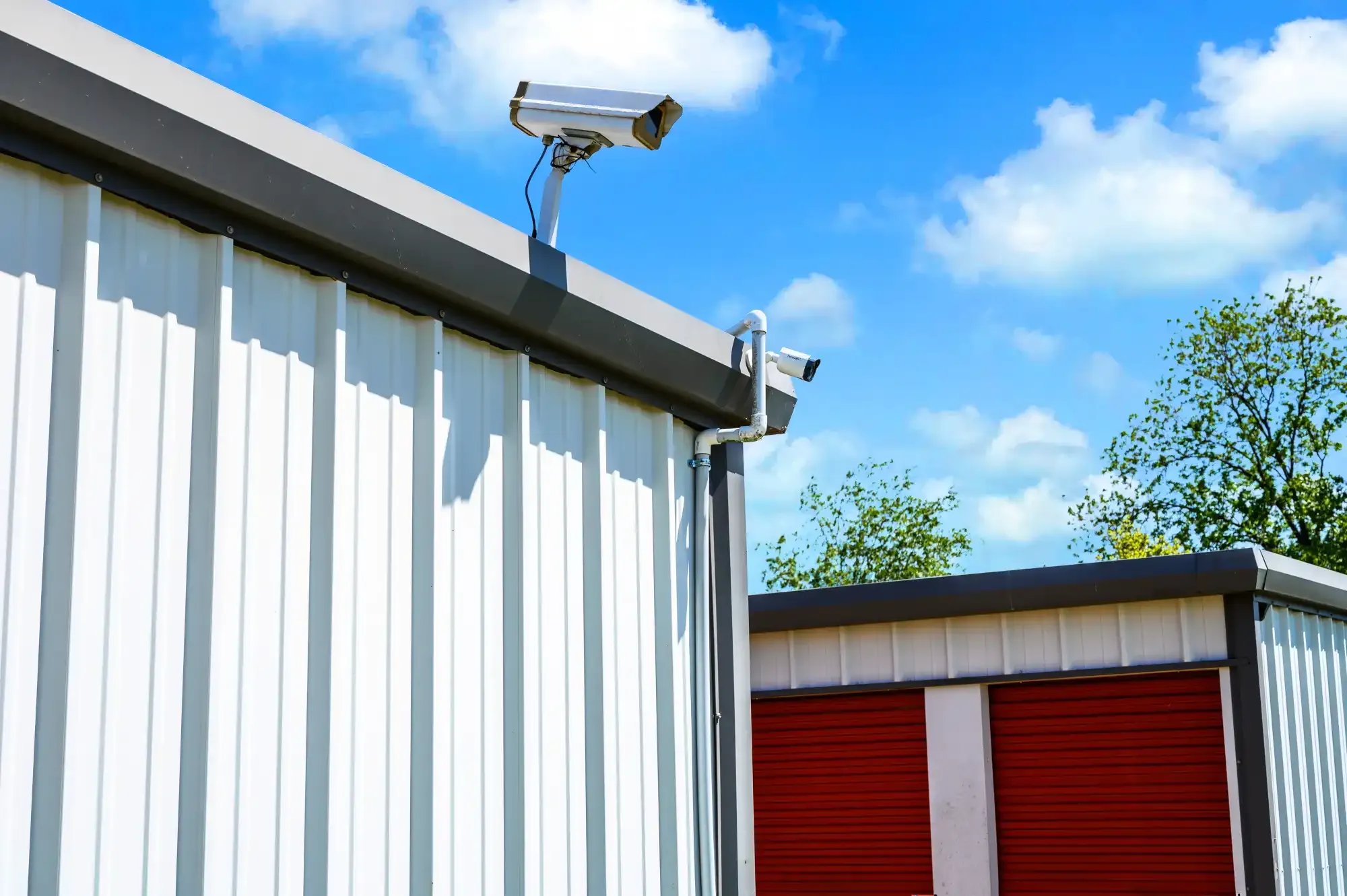 Security camera for facility