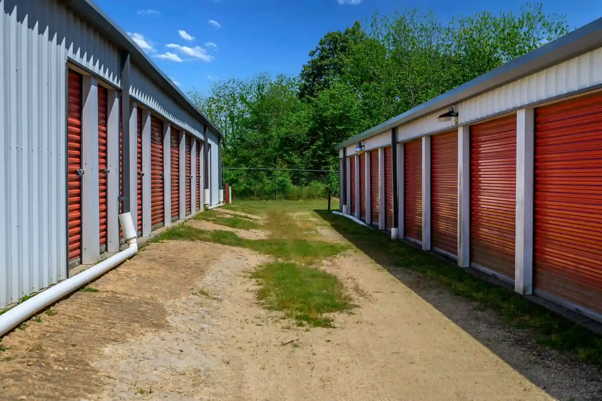 Drive up storage units
