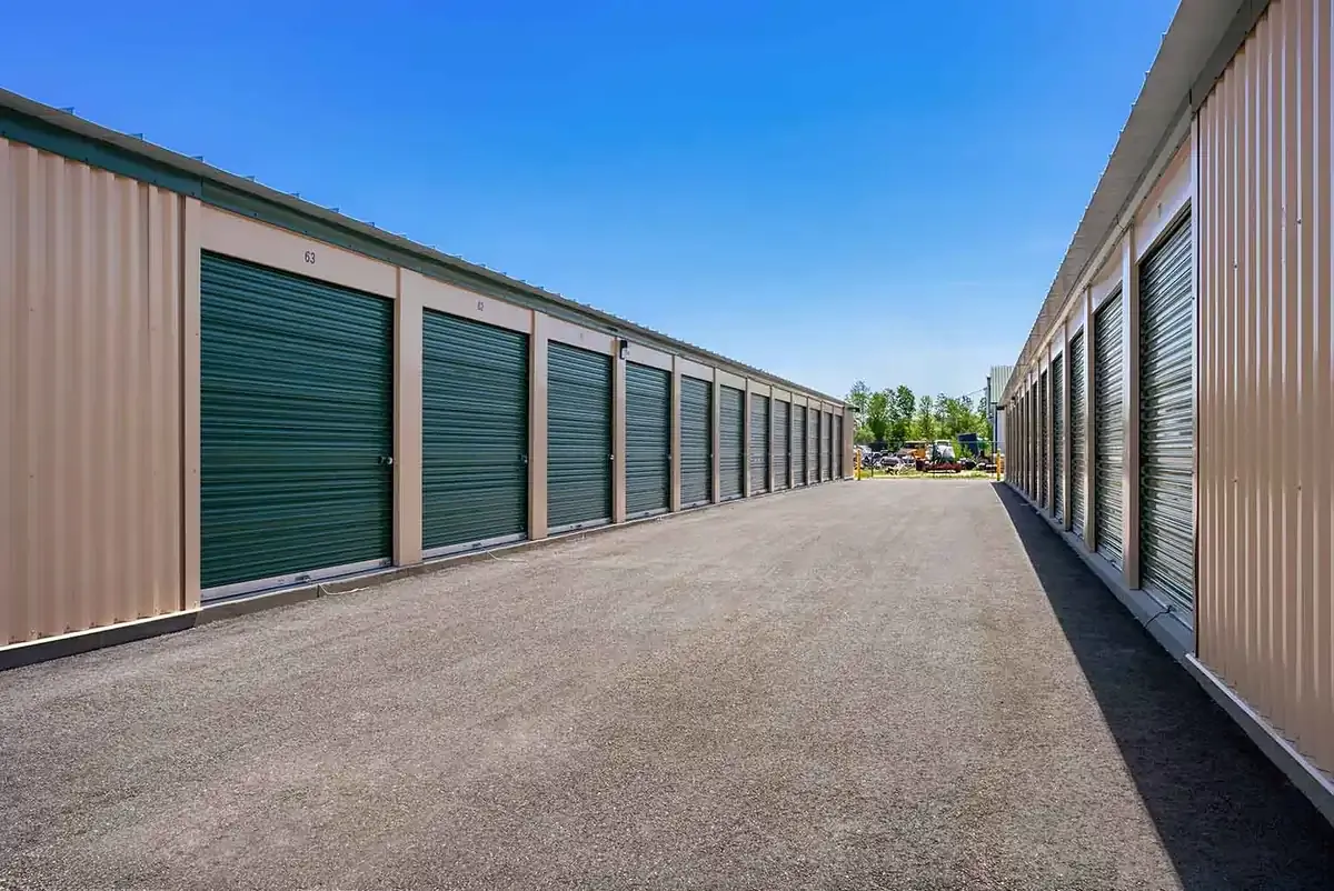 Drive up storage units