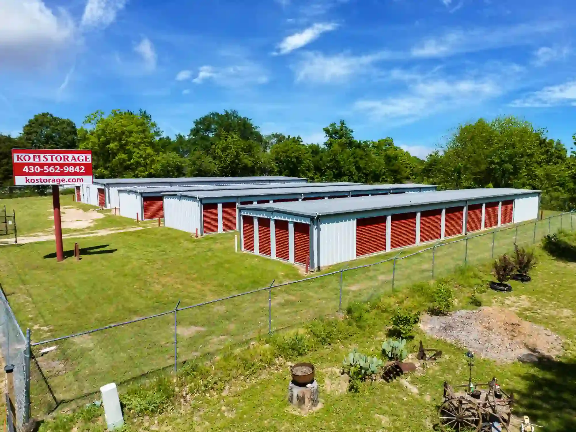 Gated storage facility
