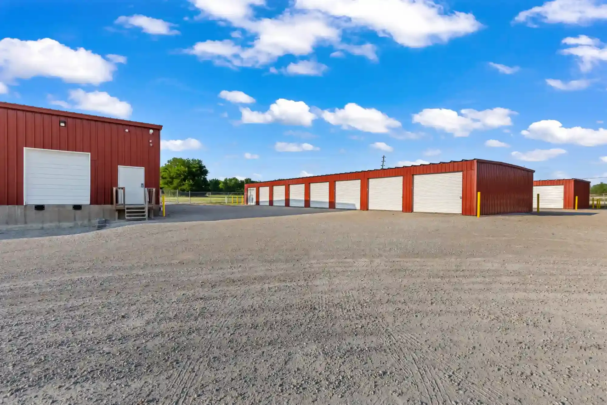 Drive up storage units
