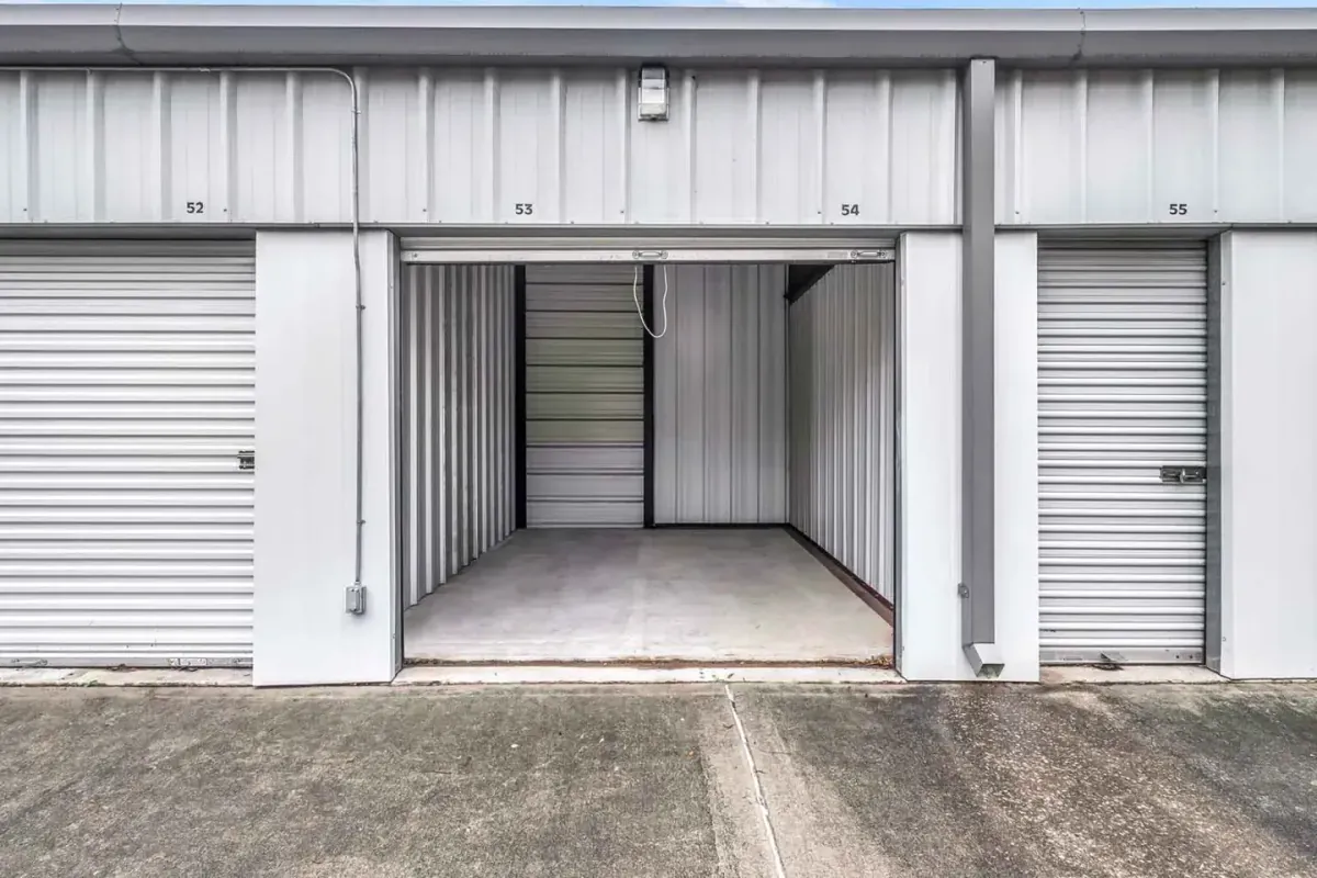 Drive up storage units