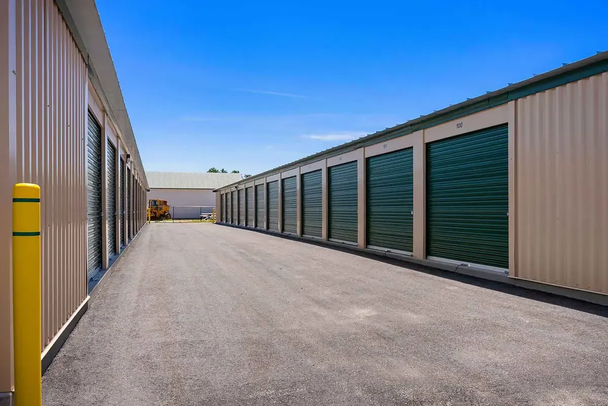 Drive up storage units