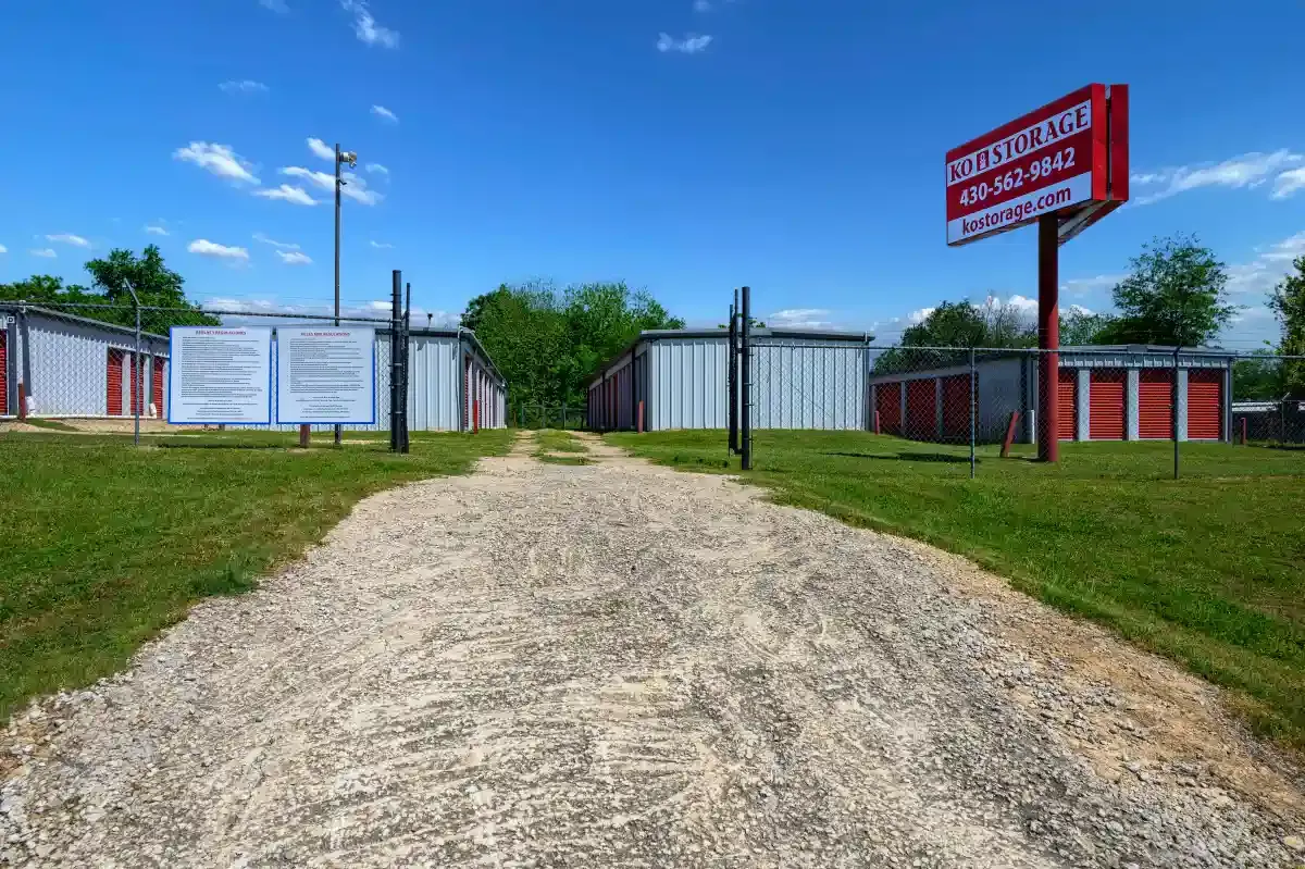 Gated storage facility