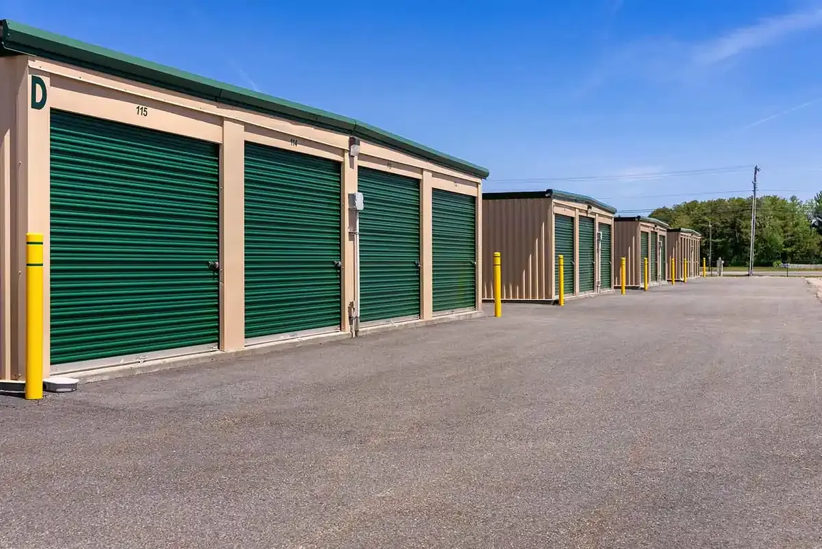 Drive up storage units