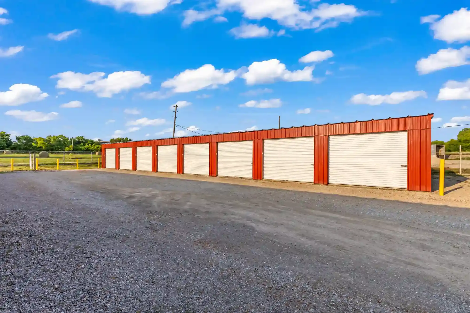 Drive up storage units