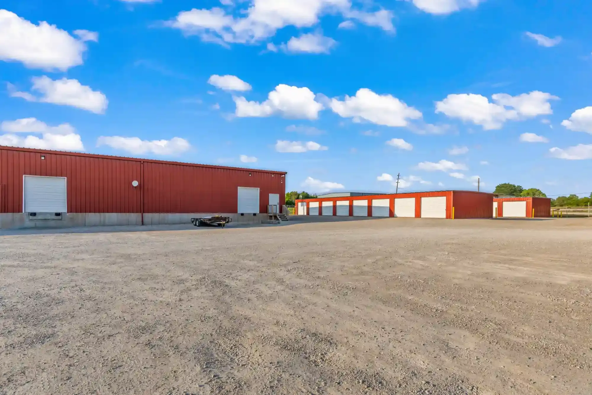 Drive up storage units