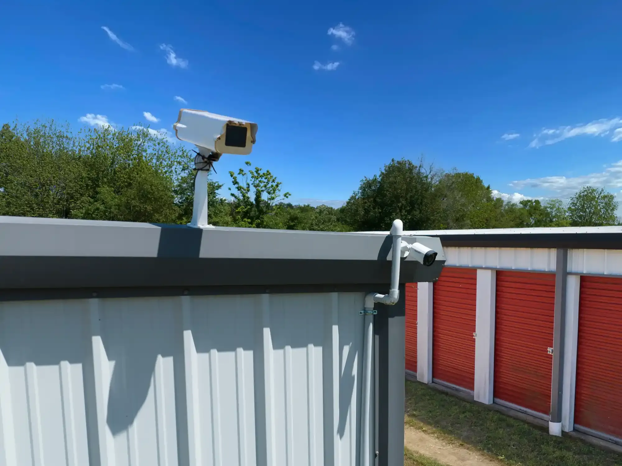Security camera for facility