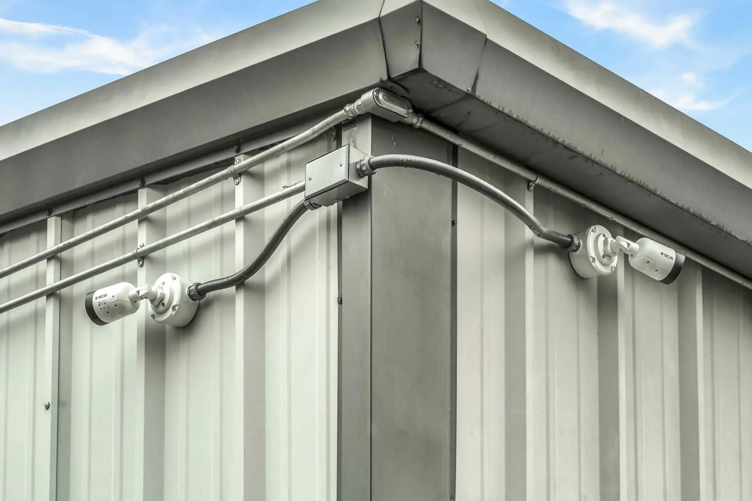 Security camera for facility