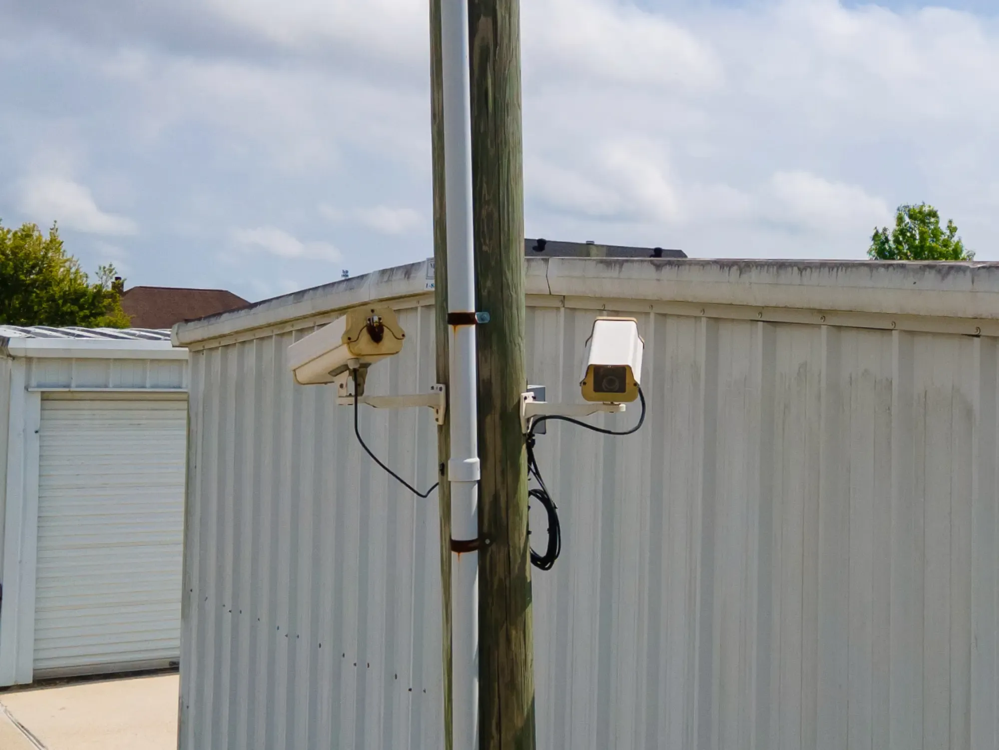 Security camera for facility
