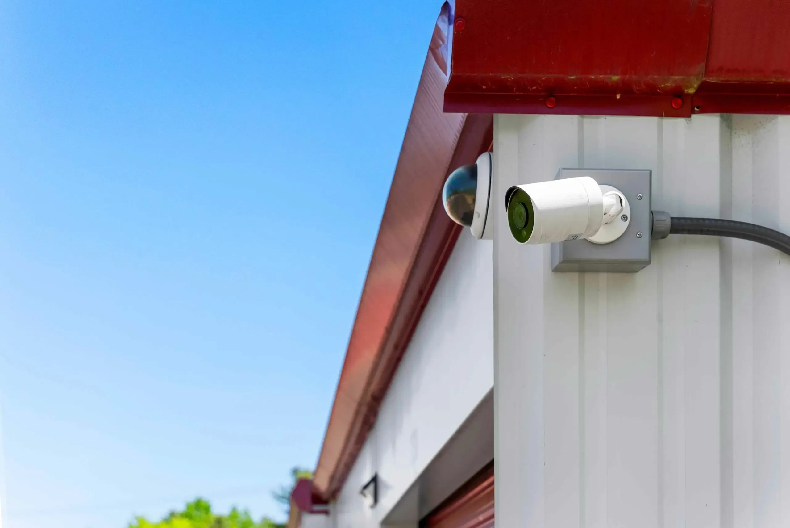 Security camera for facility