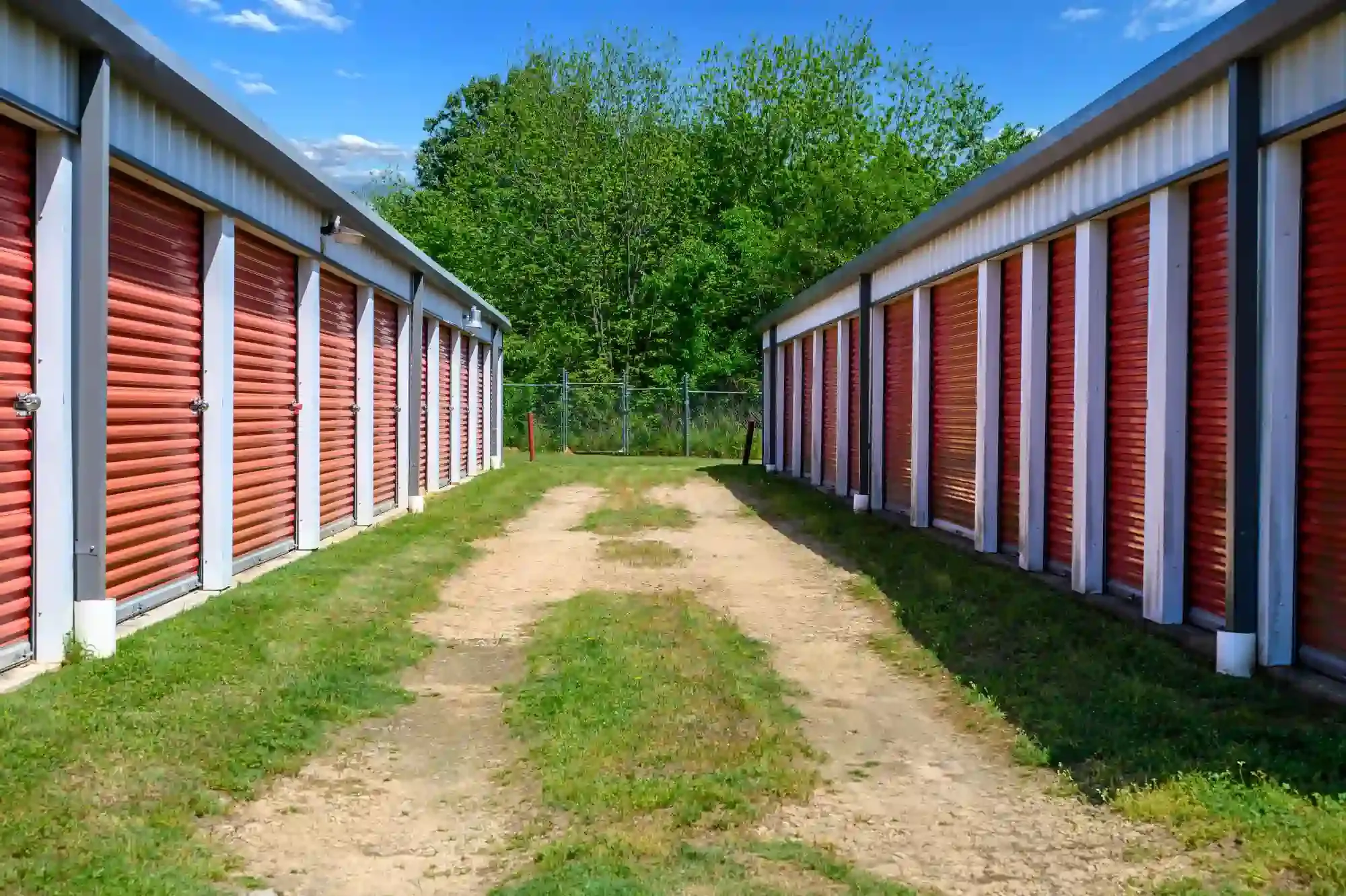 Drive up storage units