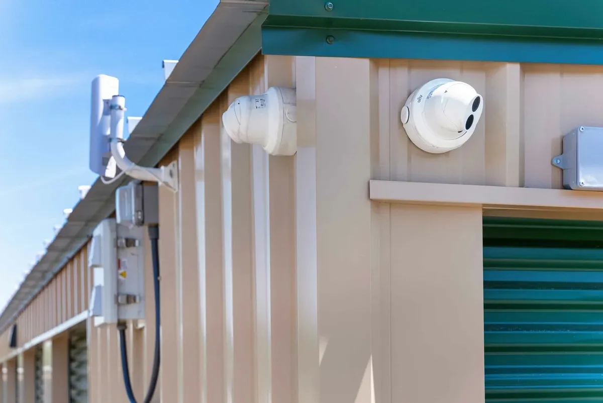 Security camera for facility