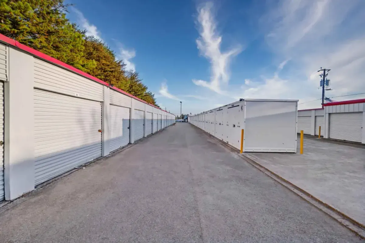 Drive up storage units