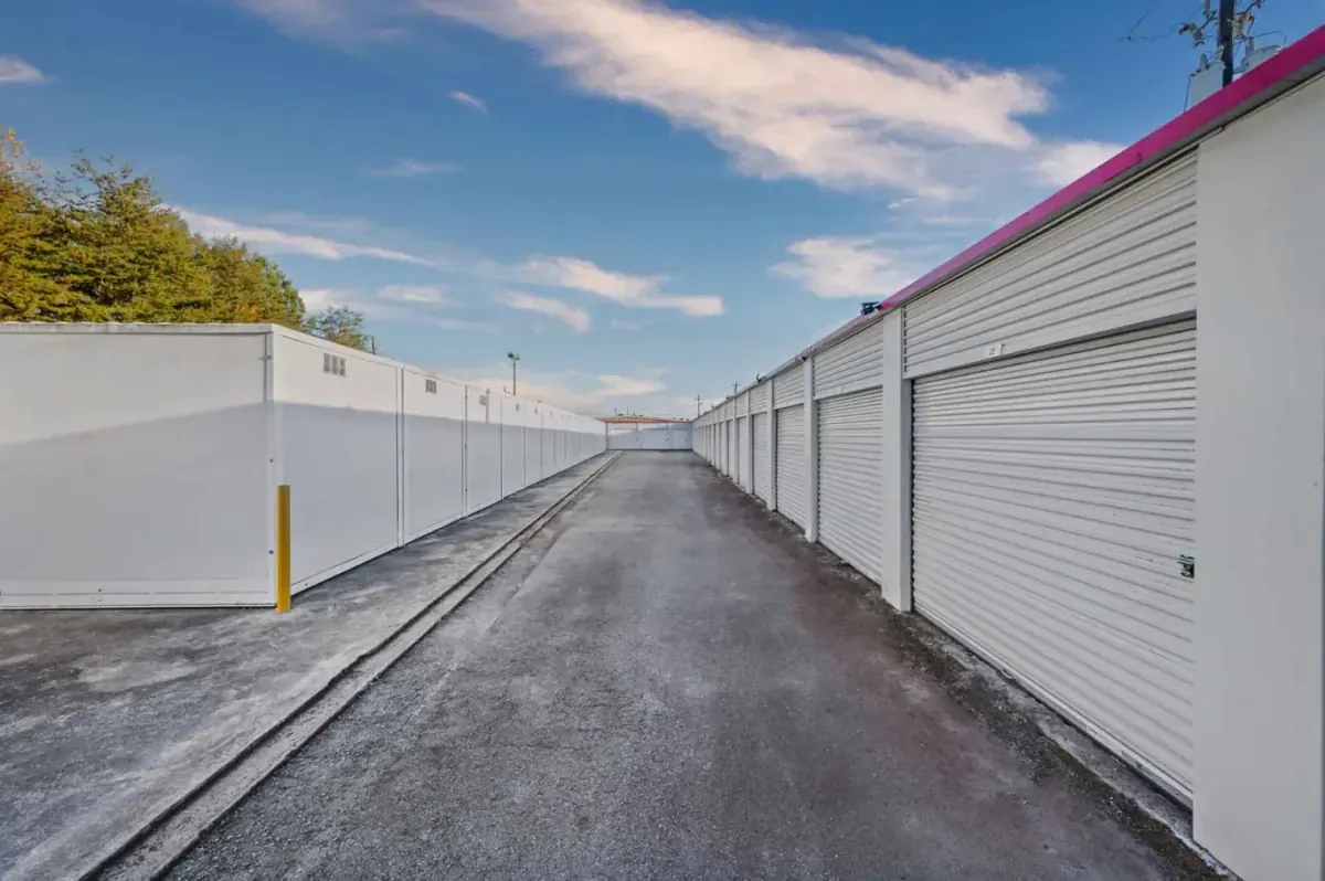 Drive up storage units