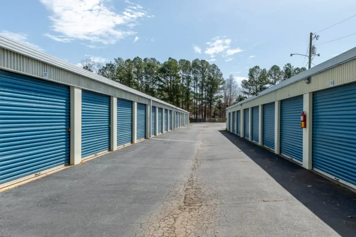 Drive up storage units